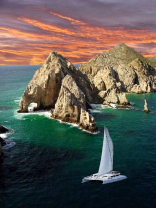 Atardecer en Eco cat